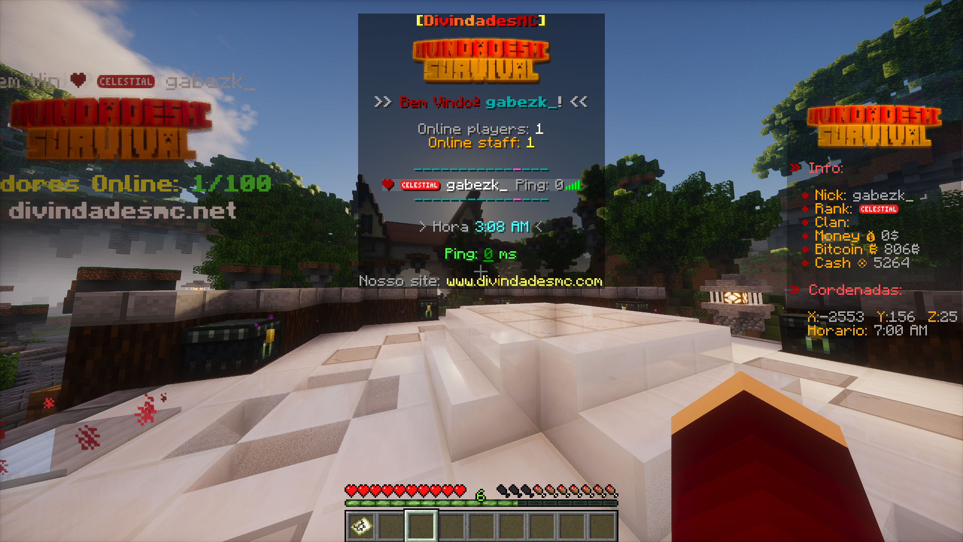 Exemplo de identidade visual no jogo